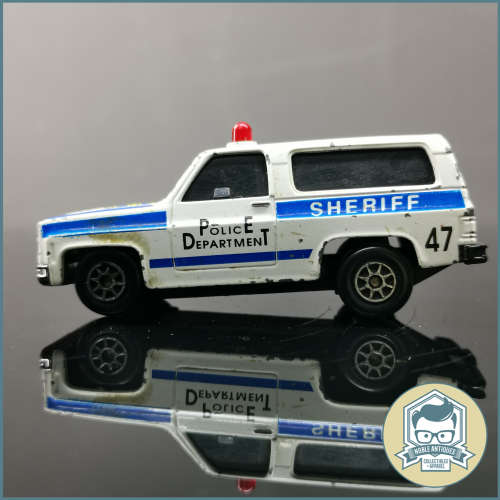 Die Cast Metal Police Chevrolet K5 Blazer!!!