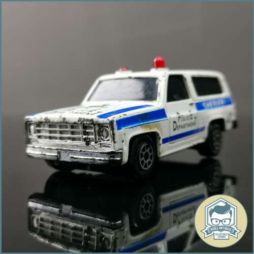 Die Cast Metal Police Chevrolet K5 Blazer!!!
