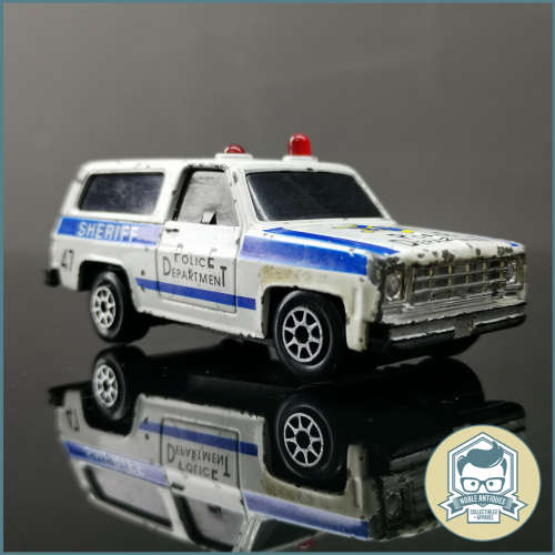 Die Cast Metal Police Chevrolet K5 Blazer!!!