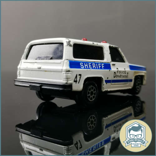 Die Cast Metal Police Chevrolet K5 Blazer!!!