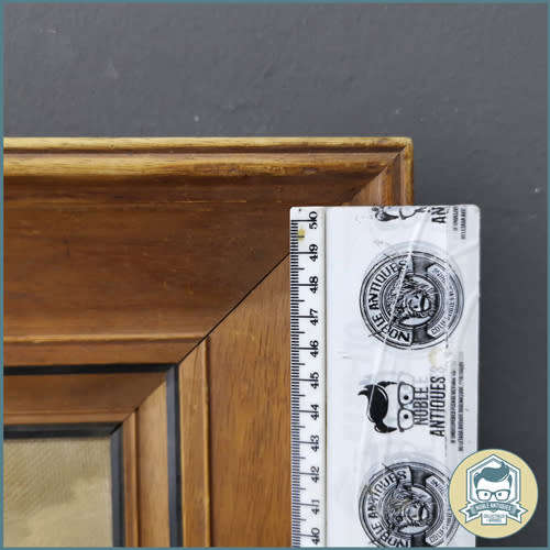 Original Wood Framed Antique Oil on Board South African Landscape !!! 60x50 cm