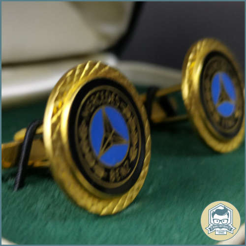 Boxed Original Vintage Mercedes Benz Cuff Links!!!