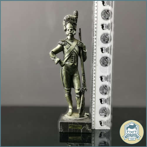 Vintage Napoleon Old Guard Soldier Statue - 350mm Tall!!!