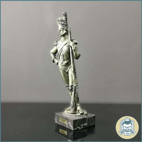 Vintage Napoleon Old Guard Soldier Statue - 350mm Tall!!!