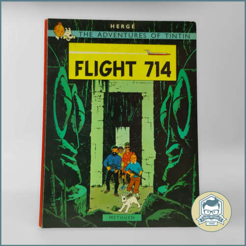 TINTIN - Flight 714 to Sydney by Hergé (A4 Hardcover)