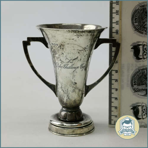 Vintage Sterling Silver The Pope Challenge Trophy - 89.84g!!!