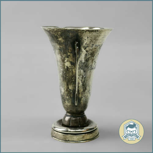 Vintage Sterling Silver The Pope Challenge Trophy - 89.84g!!!