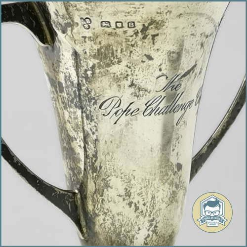 Vintage Sterling Silver The Pope Challenge Trophy - 89.84g!!!