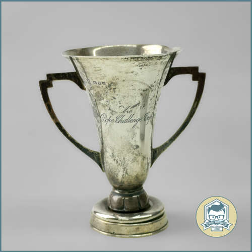 Vintage Sterling Silver The Pope Challenge Trophy - 89.84g!!!