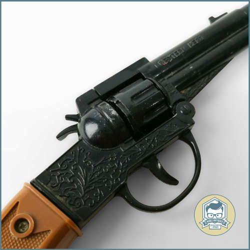 Vintage Metal Western Hero Cap Rifle - Working!!!