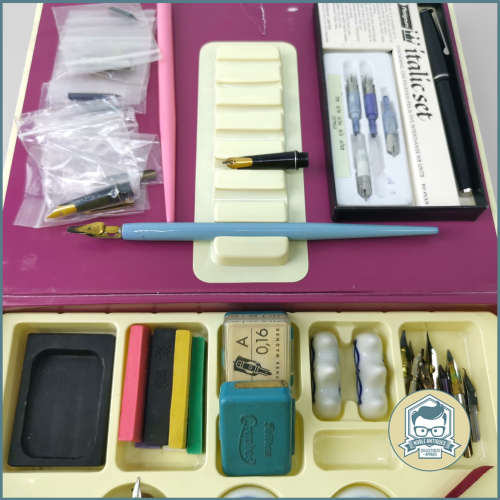 MASSIVE Calligraphy Collection, Included Nibs Pens and Inks!!!