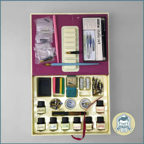 MASSIVE Calligraphy Collection, Included Nibs Pens and Inks!!!