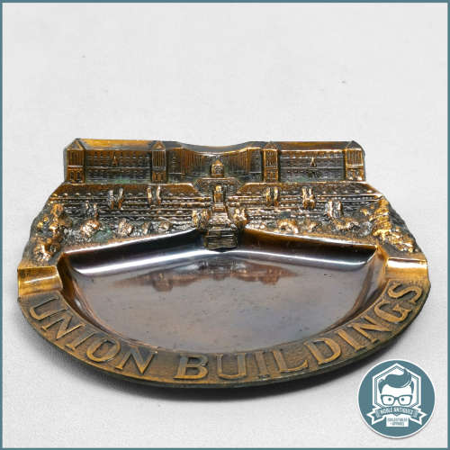 Vintage UNION BUILDINGS Copper Ashtray!!!