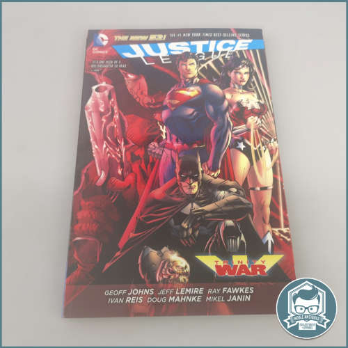 Justice League: Trinity War Novel by Geoff Johns and Jeff Lemire!!!