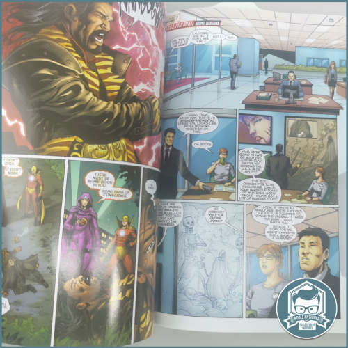 Justice League: Trinity War Novel by Geoff Johns and Jeff Lemire!!!