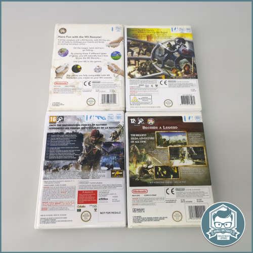 Wii Play, Narnia, Cabela`s Survival and  The Legend of Zelda Game Collection!!!