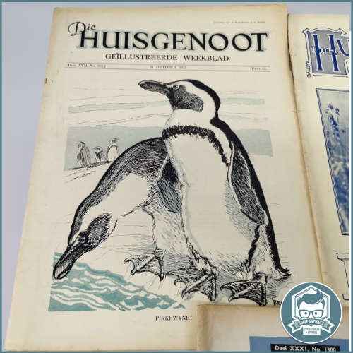 Vintage 1920`s and 30`s Huisgenoot Magazines - Collection 4 !!!