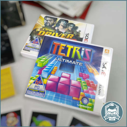 Boxed Working Dark Grey Nintendo 3DS With All Accessories, Games and Docking Station!!!