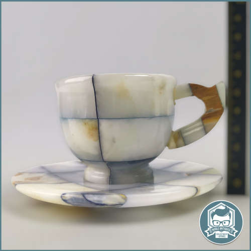 Spectacular!!! Combination Onyx 12 Piece Tea Set!!!