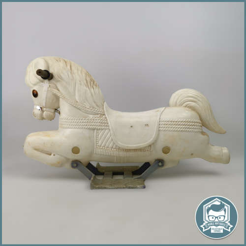 Large Vintage Hard Plastic Rocking Horse!!!