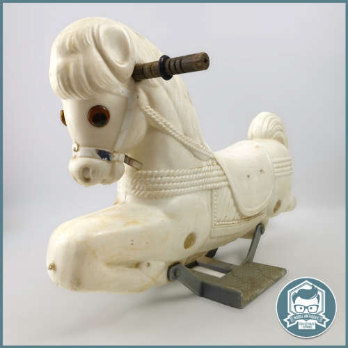 Large Vintage Hard Plastic Rocking Horse!!!