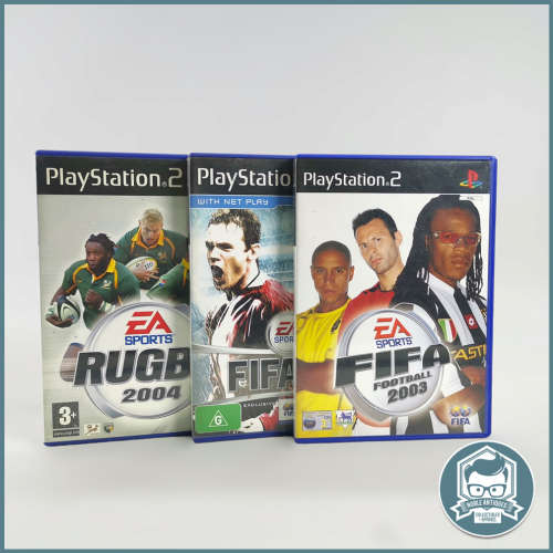 Original PS2 Soccer and Rugby Video game Collection!!!