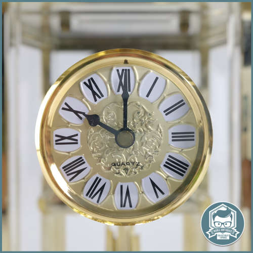 Highly Decorative Quartz Anniversary Mantle Clock - Spares or Repair!!!