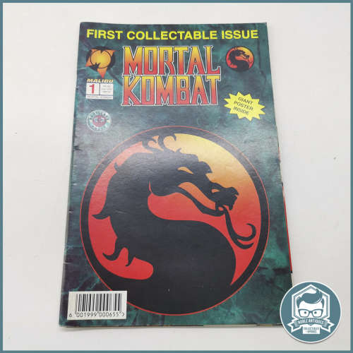 Original 1995 Mortal Combat 1 With Giant Poster Poster !!!