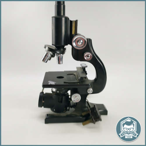 Original Vintage SPENCER BUFFALO U.S.A Cast Metal Microscope - Extremely Heavy, Not Tested!!!