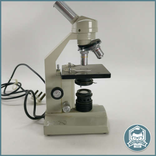 Original Vintage Cast Metal Microscope - Not Tested!!!