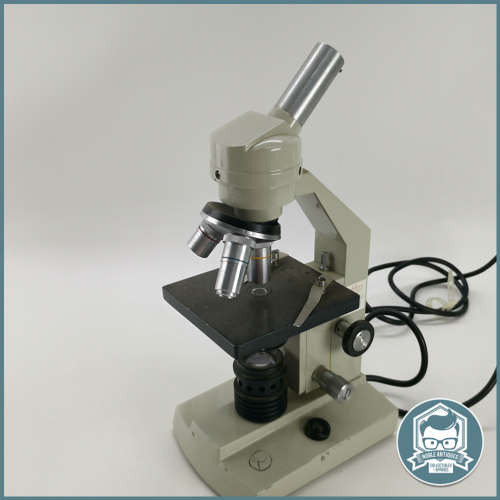 Original Vintage Cast Metal Microscope - Not Tested!!!