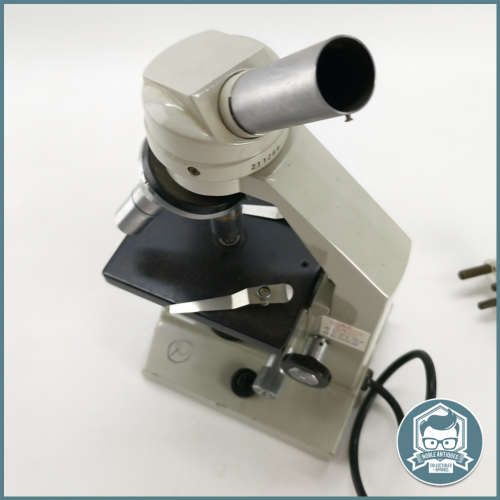 Original Vintage Cast Metal Microscope - Not Tested!!!