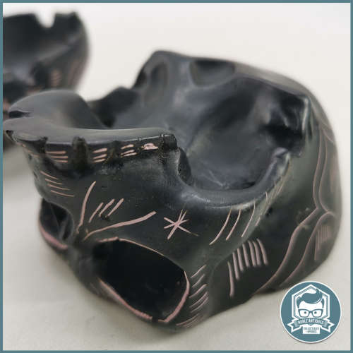 Black Cast Skull Ashtray - 110mm!!!