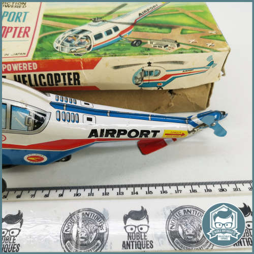 Vintage 1960`s Boxed Japanese Tin Toy Helicopter!!!