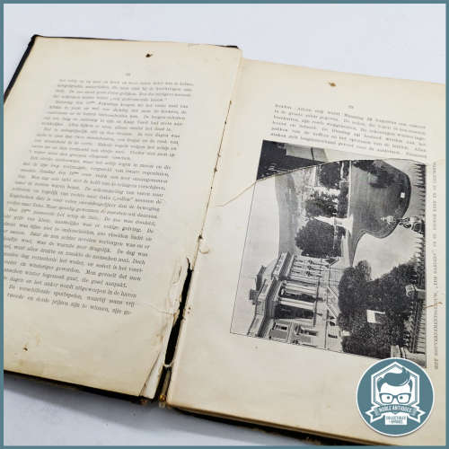 Leather Bound 1900`s Van Amsterdam naar Pretoria. Acht Maanden in Zuid-Afrika!!!