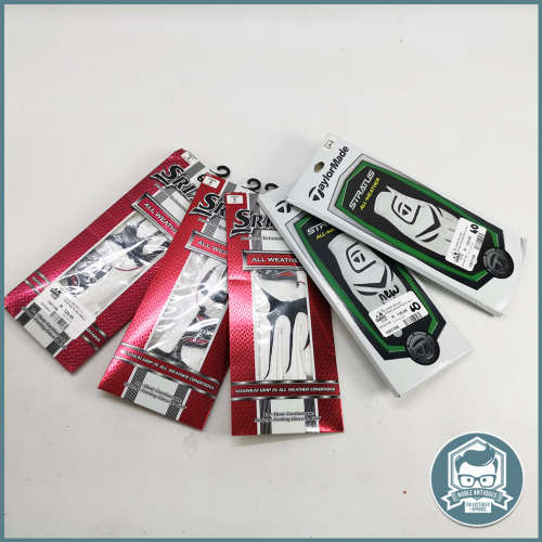 New Shrixon and Taylormade Golf Gloves - Bid for all!!!,