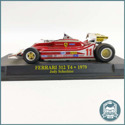 FERRARI 312 T4 1979 Jody Scheckter Highly Detailed Die Cast Model Scale 1:43 !!!