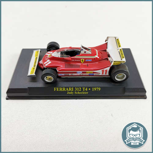 FERRARI 312 T4 1979 Jody Scheckter Highly Detailed Die Cast Model Scale 1:43 !!!