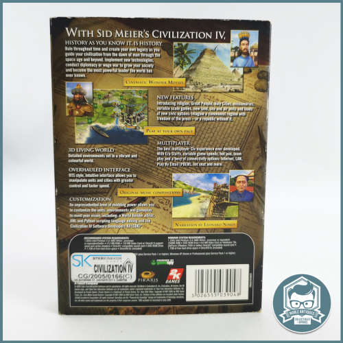 Vintage Civilization IV Computer game!!!