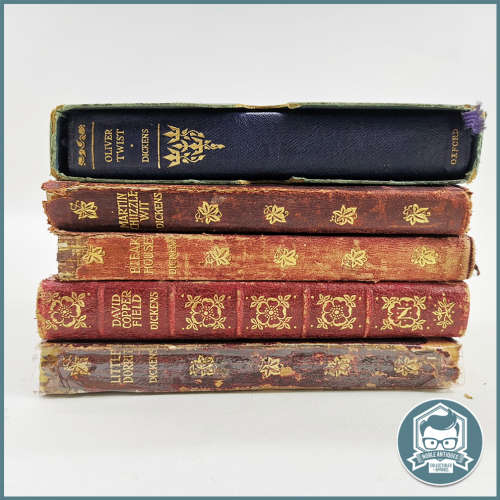 Antique 1900`s Dickens Novel Collection (A5)!!!