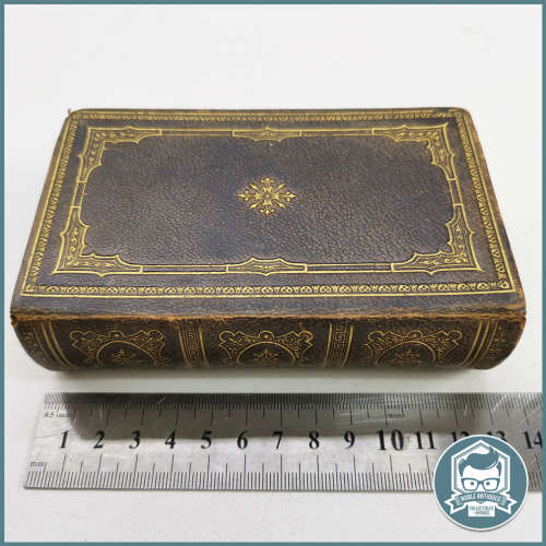 Antique 1917 GEZANGEN PSALMEN Dutch Leather-bound Book!!!