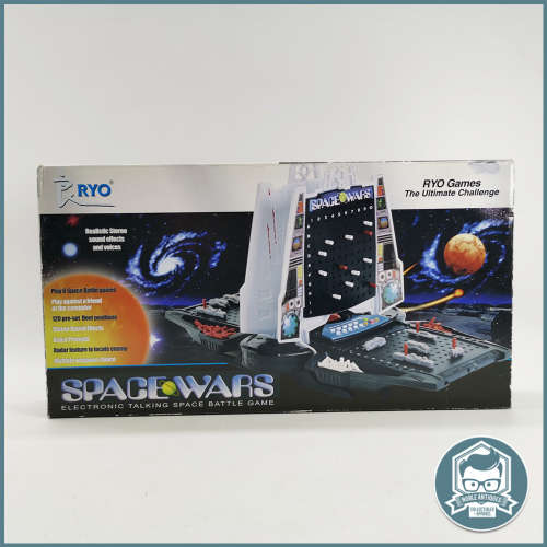 Original Boxed Ryo Games Space Mission Electronic Talking Computer Space Game !!!