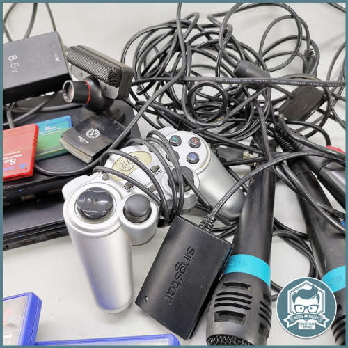 Large Working PlayStation 2, Double Console and Game Collection Bid For All!!!