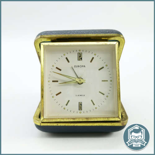 Vintage Europa travel alarm clock - Working!!!