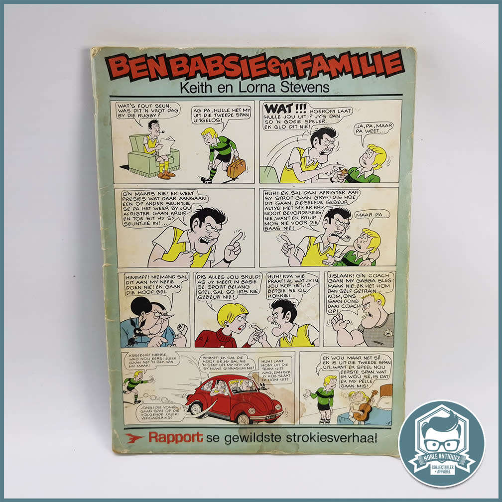 Vintage  BEN BABSIE EN FAMILIE - KEITH & LORNA STEVENS!!!