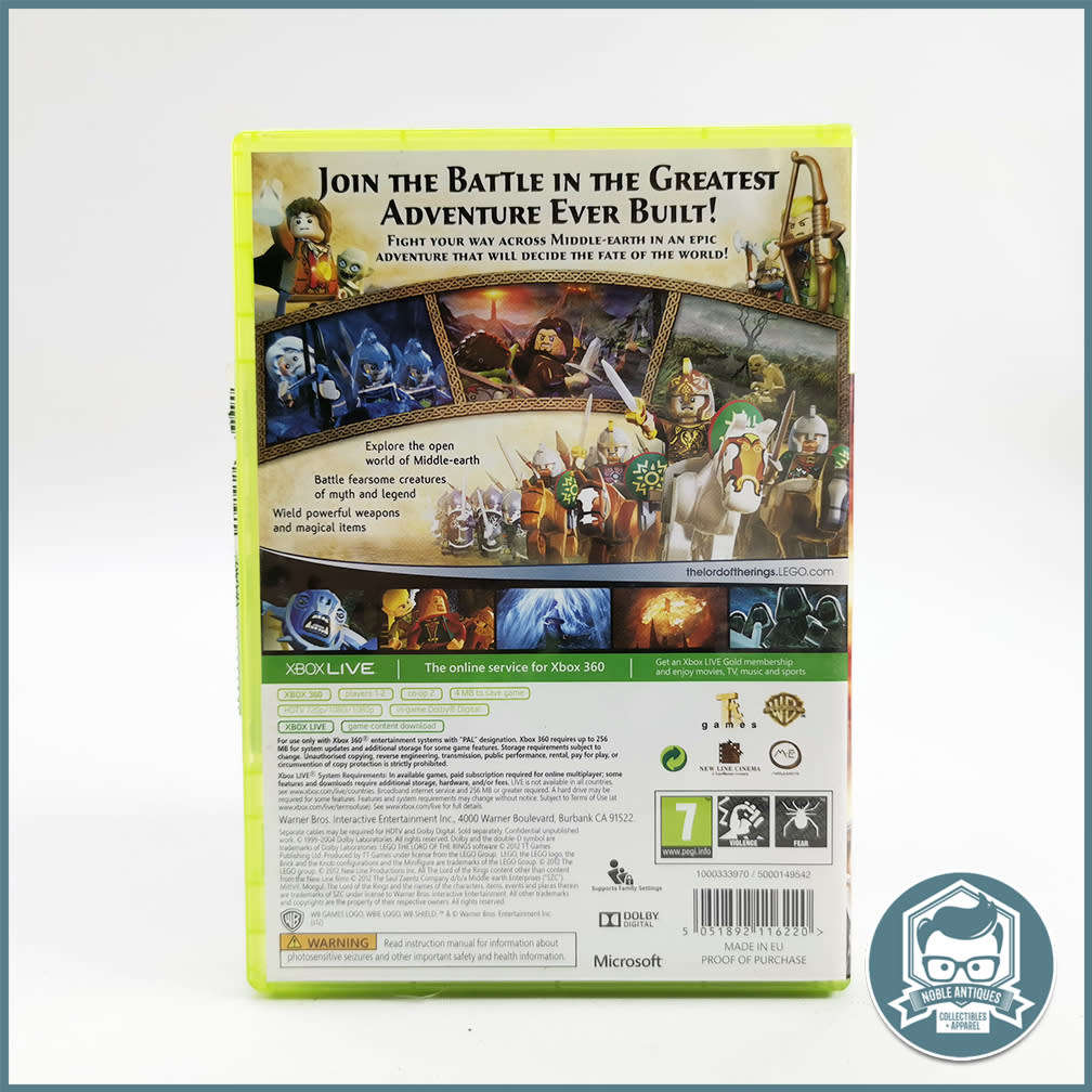 XBox 360 Lego The Lord of the Rings Video game!!!