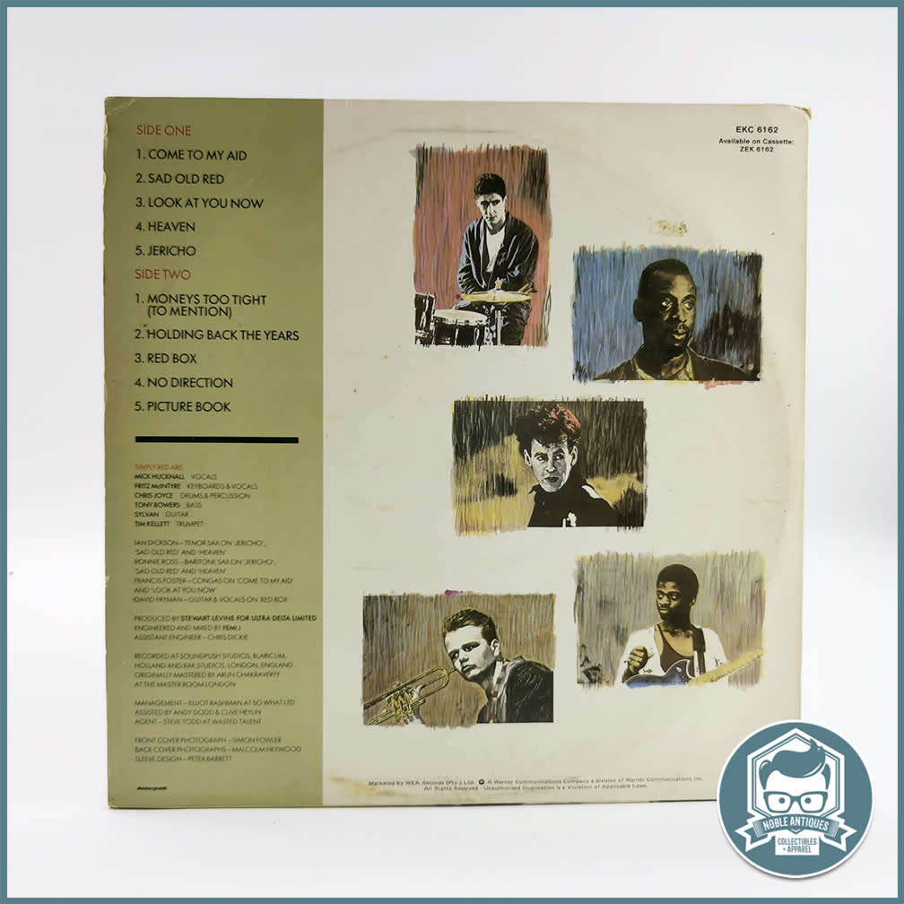 Picture Book Album by Simply Red LP Vinyl !!!