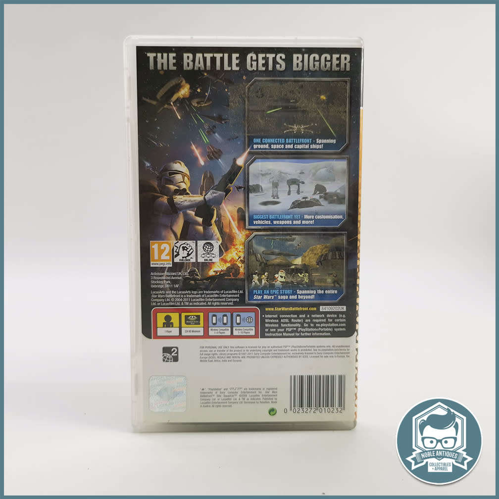 PSP Star Wars Battlefront: Elite Squadron Video game - Fantastic Condition !!!