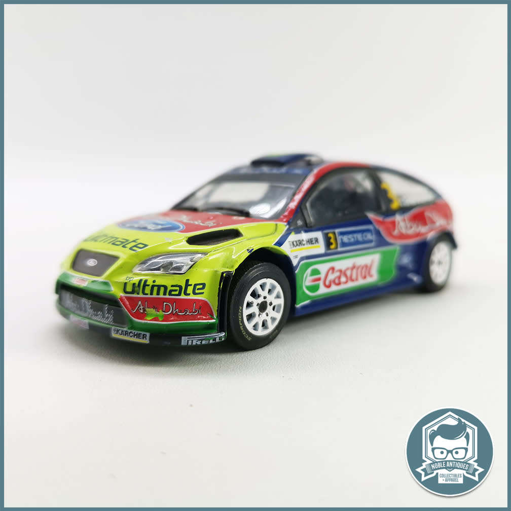 Highly Detailed Die Cast Ford Focus RS WRC07 Abu Dhabi Winner Scale 1:43 !!!