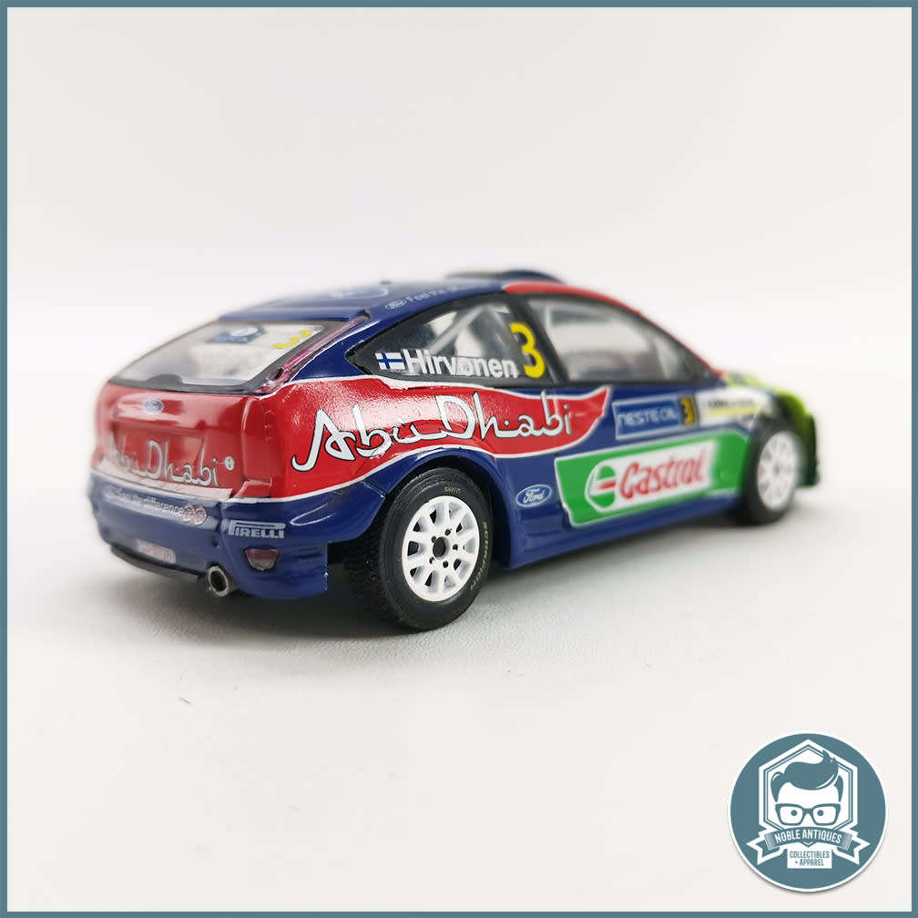 Highly Detailed Die Cast Ford Focus RS WRC07 Abu Dhabi Winner Scale 1:43 !!!
